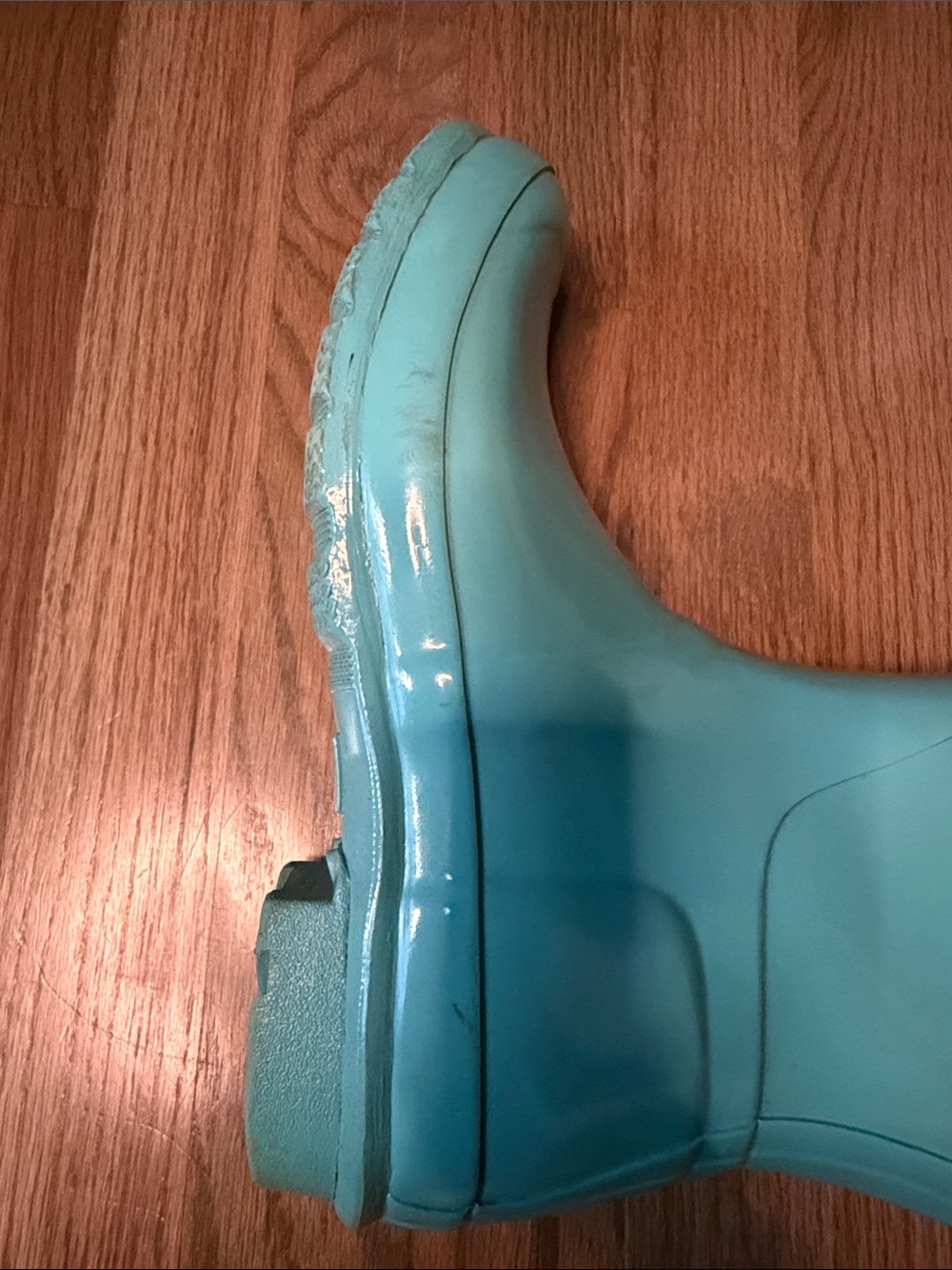 Hunter Tall Rain Boots - RARE Tiffany Blue - Picture 6 of 12